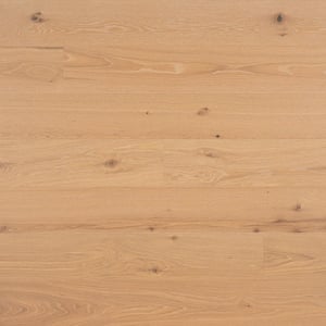 Take Home Sample - Blanca Peak Brushed Engineered Oak Click Waterproof Hardwood Flooring
