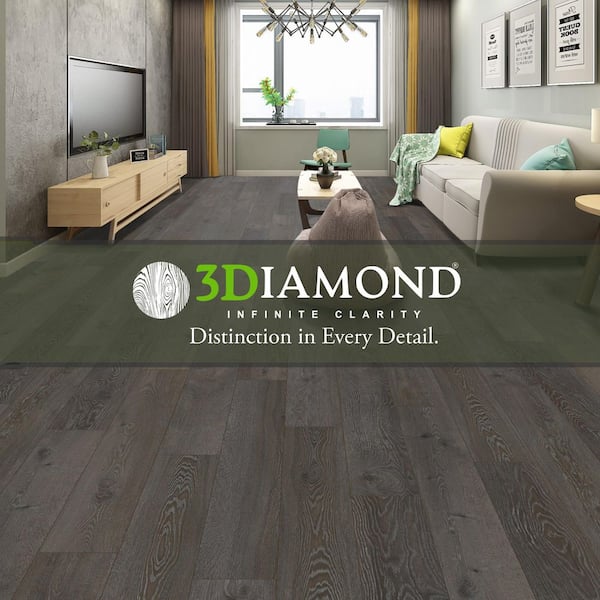 Saw Horse 30 MIL x 6.62 in. W x 48 in. L Click Lock Waterproof Luxury Vinyl Plank Flooring (30.88 sqft/case)