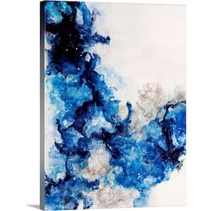 30 in. x 40 in. "Glacier Blue I" by Farrell Douglass Canvas Wall Art