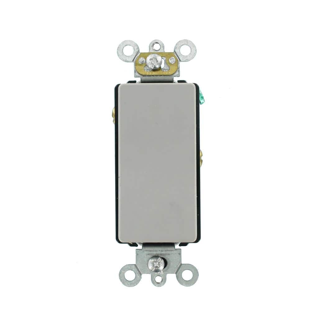 Decora Plus 20 Amp 120/277-Volt Antimicrobial Treated Plus Single-Pole Rocker Switch, Gray A5621-2GY price history on PriceWatchPro