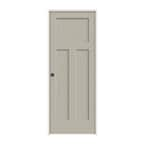 JELD-WEN 30 In. X 80 In. Birkdale Desert Sand Paint Right-Hand Smooth ...