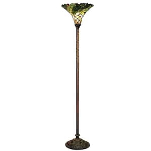 Glass - Torchiere - Floor Lamps - Lamps - The Home Depot