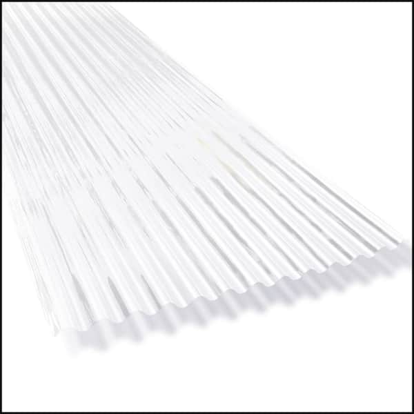 Sunsky 6 Ft 2 67 Lp Polycarbonate Roof, Clear Corrugated Roof Panels Home Depot