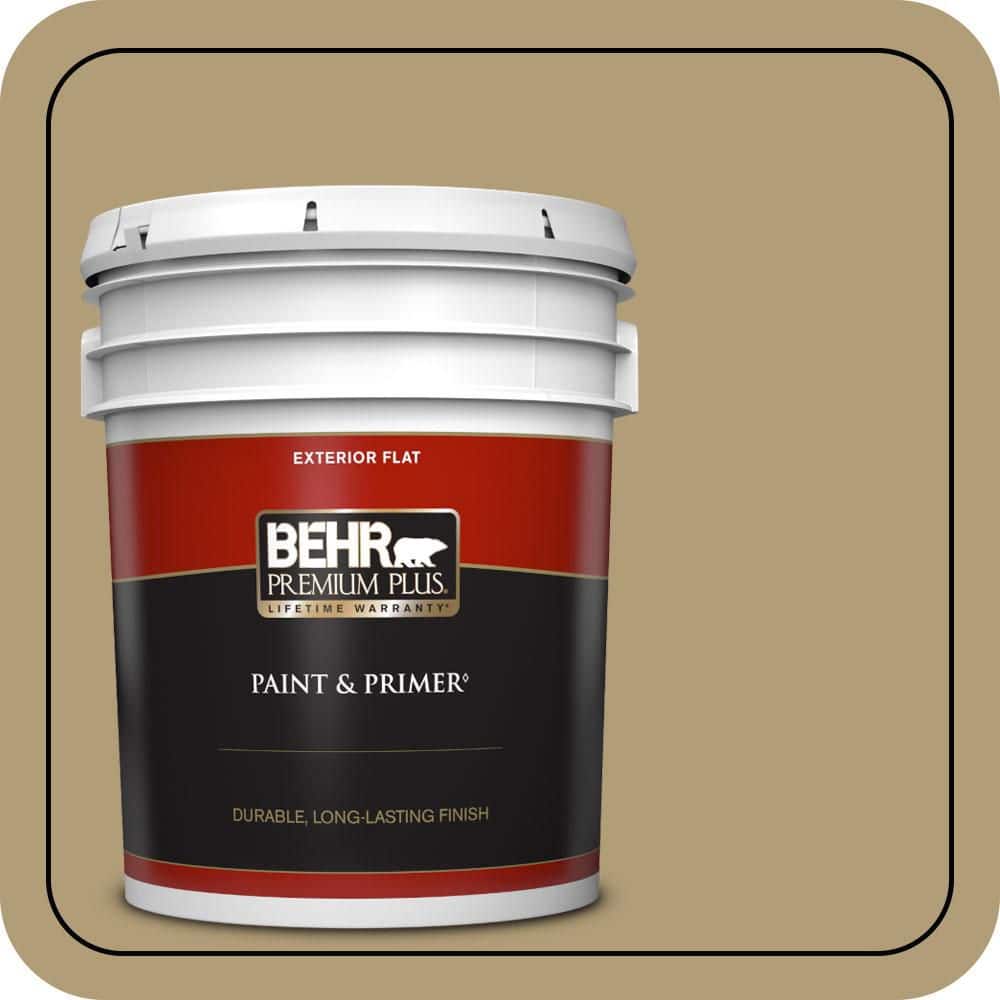 5 gal. #S320-5 Ginger Tea Flat Exterior Paint & Primer price history on PriceWatchPro