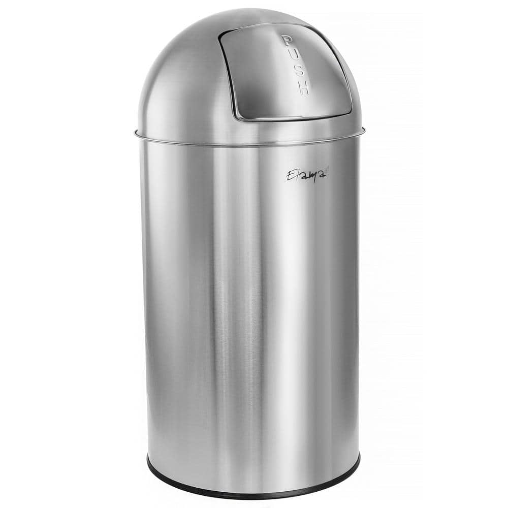 elama-50-liter-large-13-gallon-push-lid-stainless-steel-cylindrical