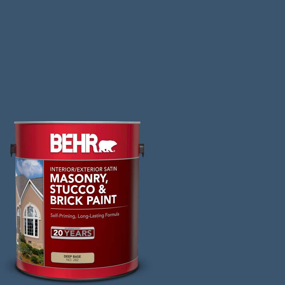 1 gal. #BXC-24 Atlantic Tide Satin Interior/Exterior Masonry, Stucco and Brick Paint price history on PriceWatchPro