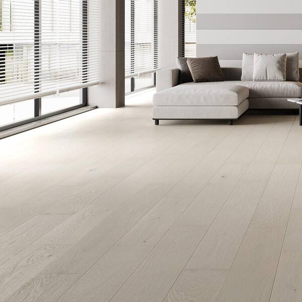 Selkirk Brittle Amherst 1/2 in. T x 7.5 in. W Tongue and Groove Wire Brushed Engineered Hardwood Flooring (31.09 sq.ft./case)