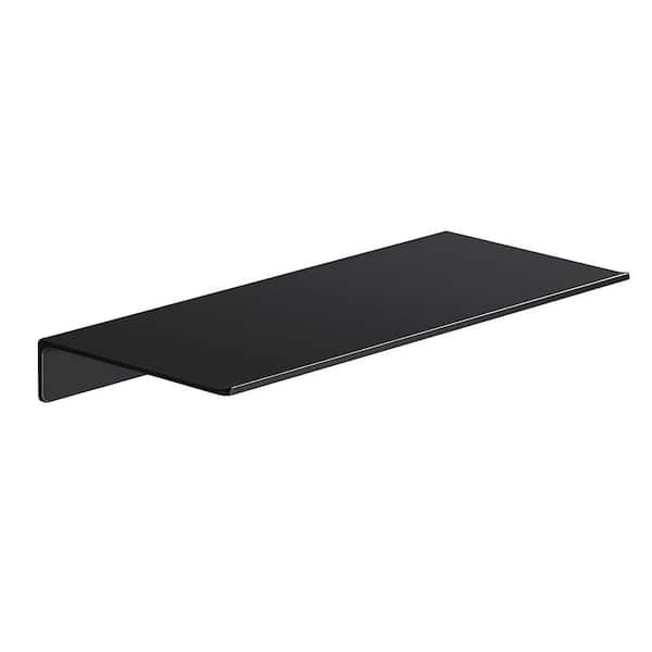 11.81 in. W x 4.92 in. D Black Floating Shelves for Wall Decor 1-Decorative Wall Shelf