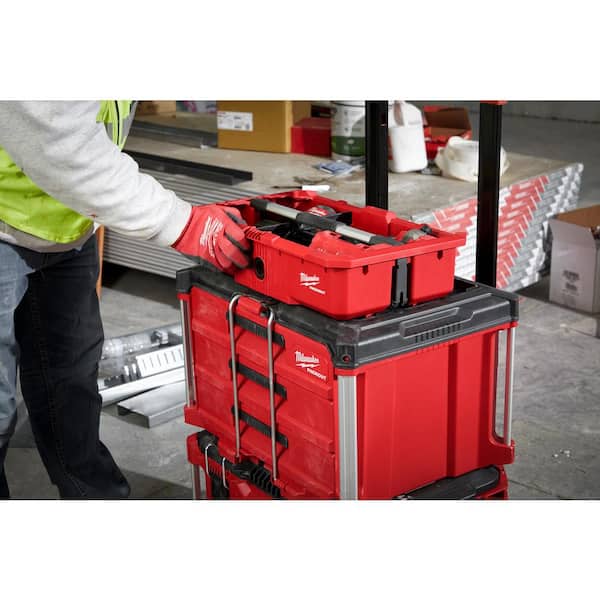 Milwaukee PACKOUT Tool Tray with Quick Adjust Dividers 48-22-8045 - The  Home Depot