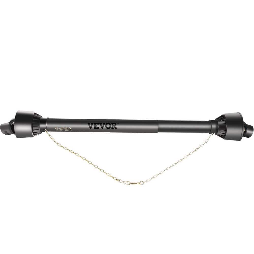 VEVOR PTO Drive Shaft 1-3/8 in. PTO Driveline Shaft 30 in. to 39 in. 6 Spline Tractor End Round End for Mower Brush Hog -  R4VYJRXbJ0DQo7q