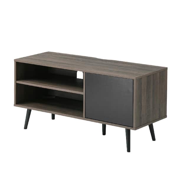  WAMPAT Mid Century Modern TV Stand for TVs up to 60
