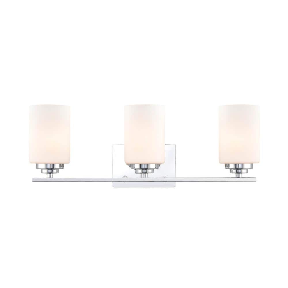 22 in. 3-Light Chrome Vanity Light price history on PriceWatchPro