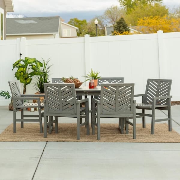 grey patio dining furniture