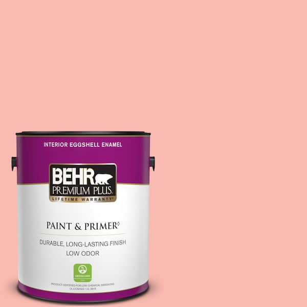 BEHR PREMIUM PLUS 1 gal. #150A-3 Mixed Fruit Eggshell Enamel Low Odor Interior Paint & Primer