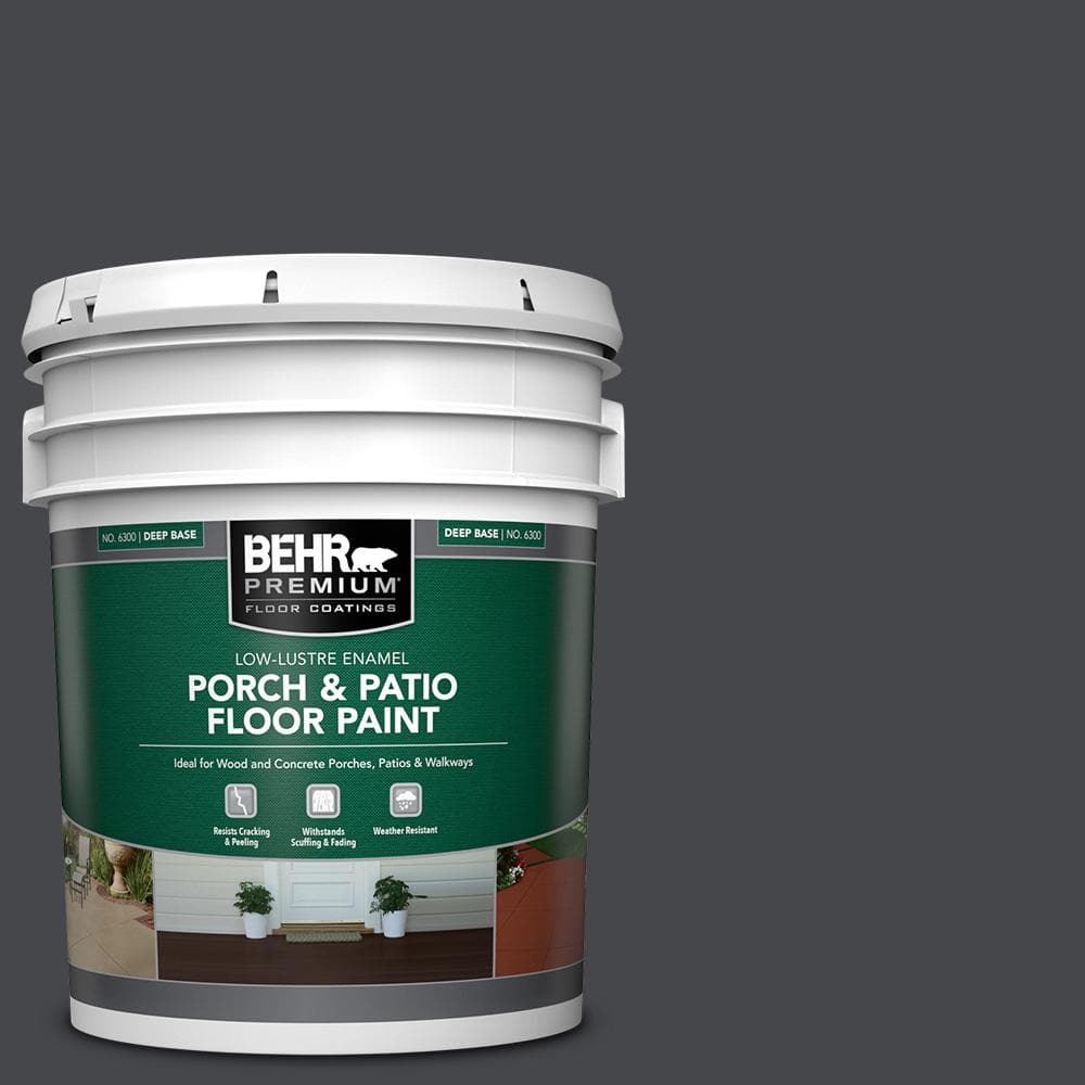 5 gal. #PPU26-23A Dark Secret Low-Lustre Enamel Interior/Exterior Porch and Patio Floor Paint price history on PriceWatchPro