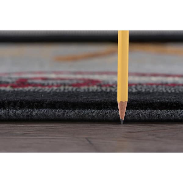 Nature Lodge Beige 4 ft. x 6 ft. Indoor Area Rug