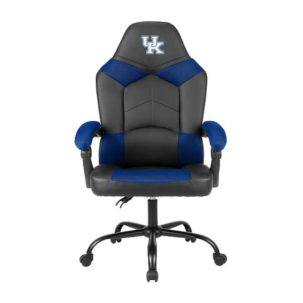 University Of Kentucky Black Polyurethane Oversized Office Chair with Reclining Back