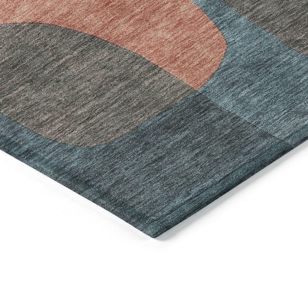 Chantille Machine Washable Indoor/Outdoor Abstract ACN1867 Sage 9 ft. x 12 ft. Accent Rug