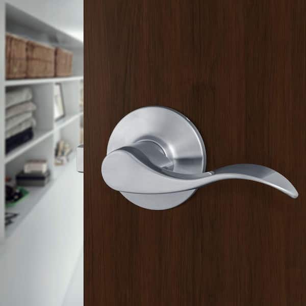 TOLEDO Jaen Satin Nickel Passage Hall/Closet Door Lever Handle Set