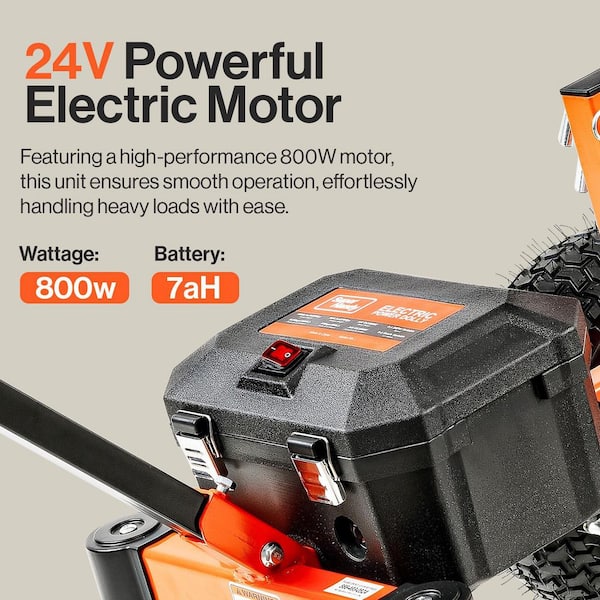 3600 lb. Electric Trailer Dolly Universal Hitch