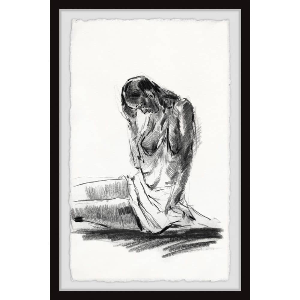 Look Beyond Imperfections by Marmont Hill Framed People Art Print 30 in. x 