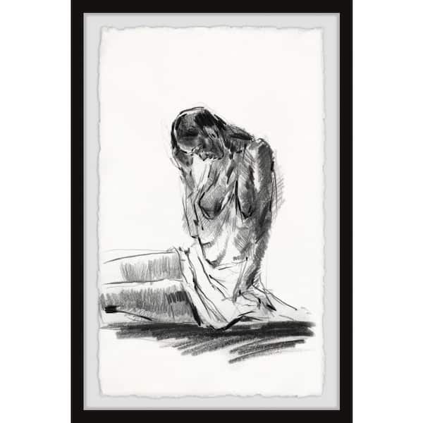 Unbranded "Look Beyond Imperfections" by Marmont Hill Framed People Art Print 30 in. x 20 in.