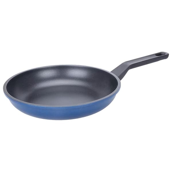 Nonstick Saute Pan 8 qt. Aluminum Nonstick Saute Pan with Lid PFOA-Free Coating Induction Compatible