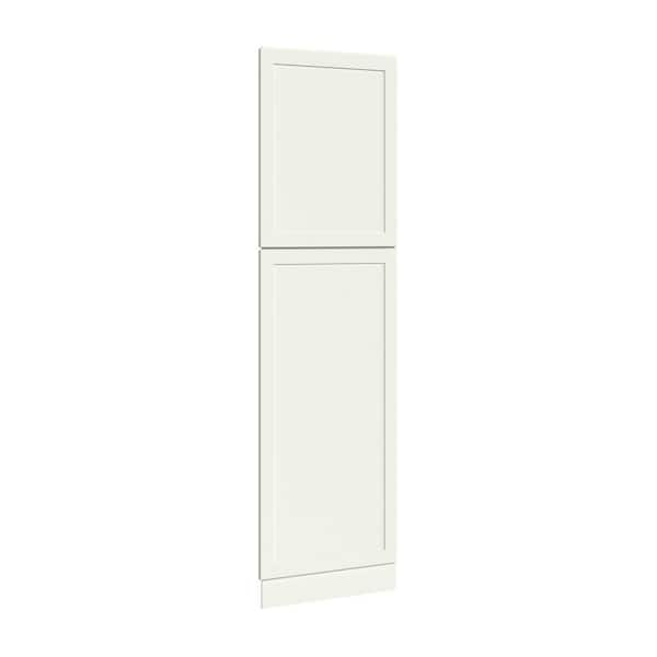 Thornton 23.25 in. W x 84 in. H Pantry End Panel in Dove White