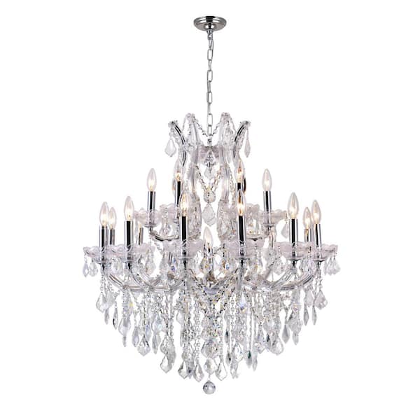 maria theresa chandelier home depot