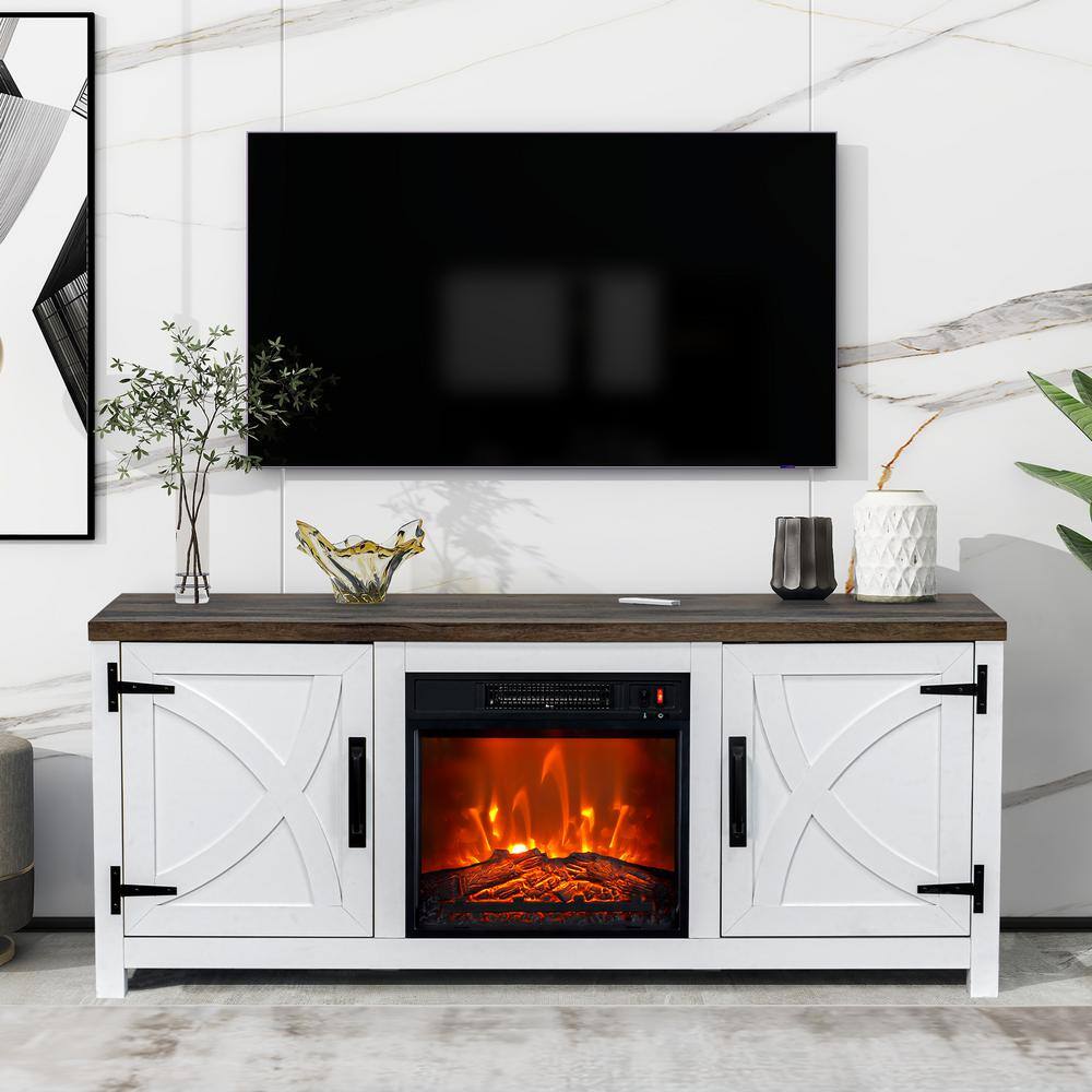 White farmhouse media console hotsell