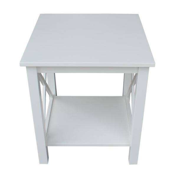 Hampton Unfinished End Table - thumbnail 8