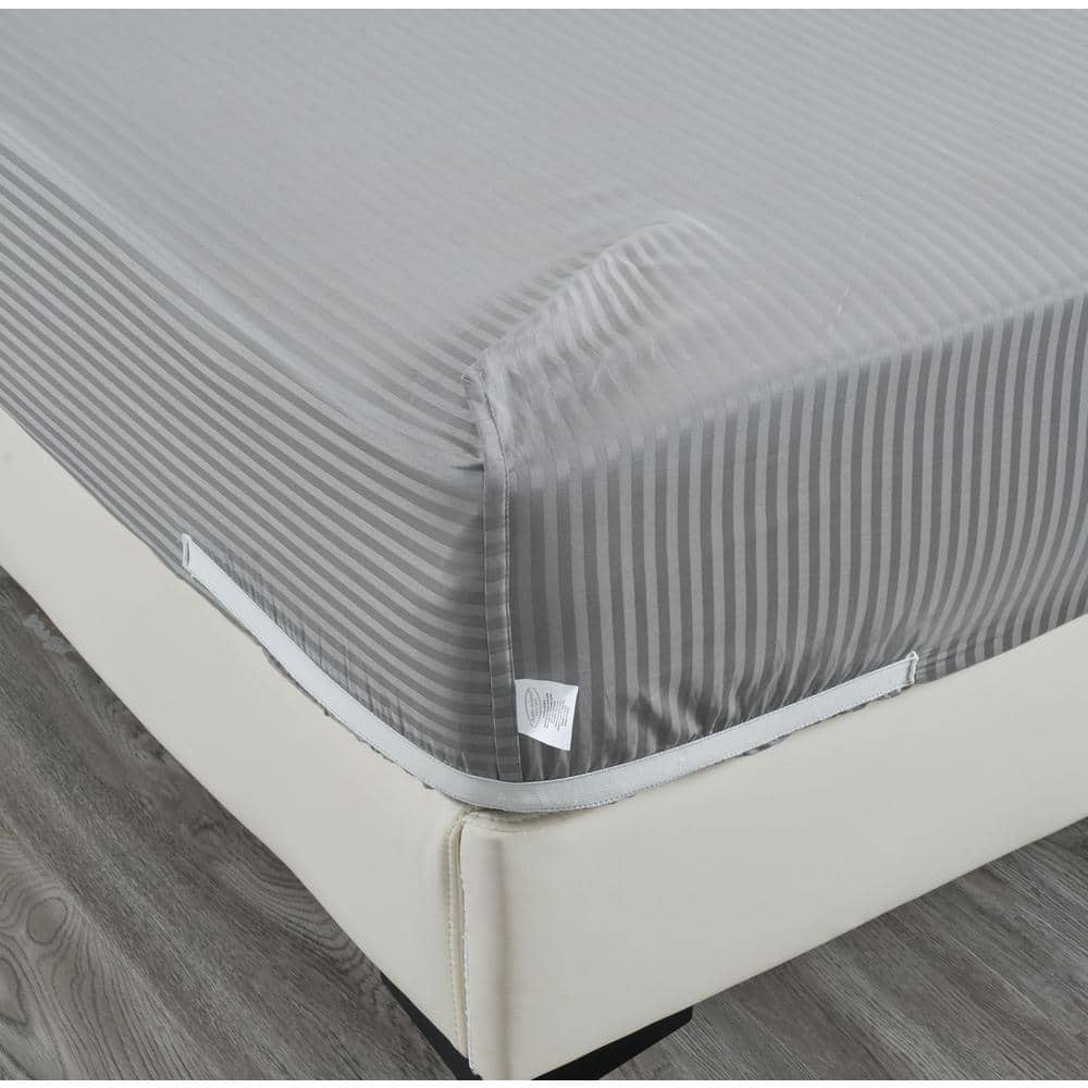 Silver 500 Thread Count Cotton Full Sheet Set