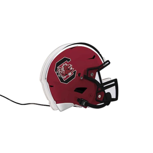 Evergreen University of South Carolina Red NCAA Helmet Desklite LED Decor
