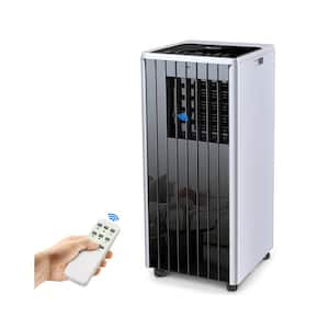 10,000 BTU 5 in 1 Portable Air Conditioner Cools 250 sq. ft. with Cool, Dehumidifier, Fan Mode, Sleep Mode, 24H Timer