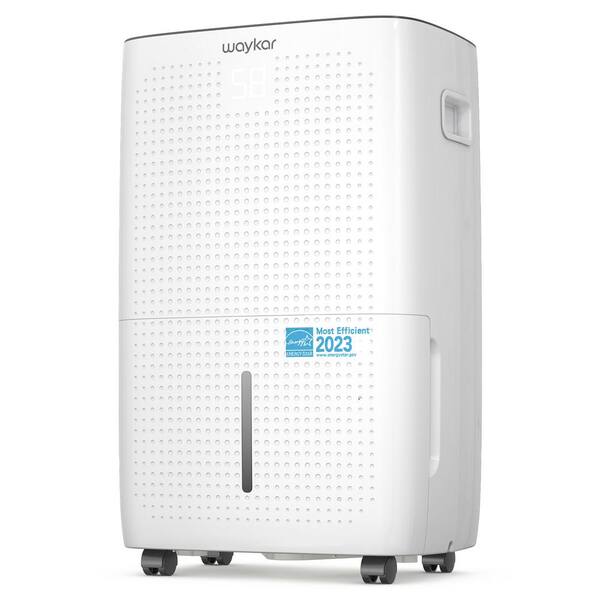 waykar 150-Pint Energy Star Dehumidifier with Tank Ideal for Basements ...