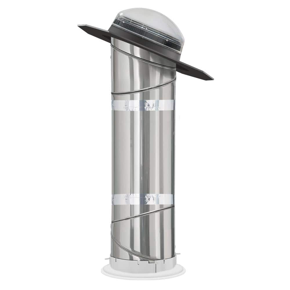 14 in. Impact Dome Sun Tunnel Skylight with Rigid Tube and Low Profile Flashing price history on PriceWatchPro