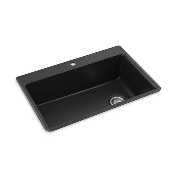 Reviews for KOHLER Kennon 33 in. Dropin/Undermount 1Hole Single Bowl