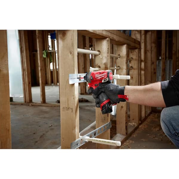 Milwaukee - M12 FUEL 12V Lithium-Ion Brushless Cordless Hammer Drill and Impact Driver Combo Kit w/ 2 Batteries and Bag (2-Tool)