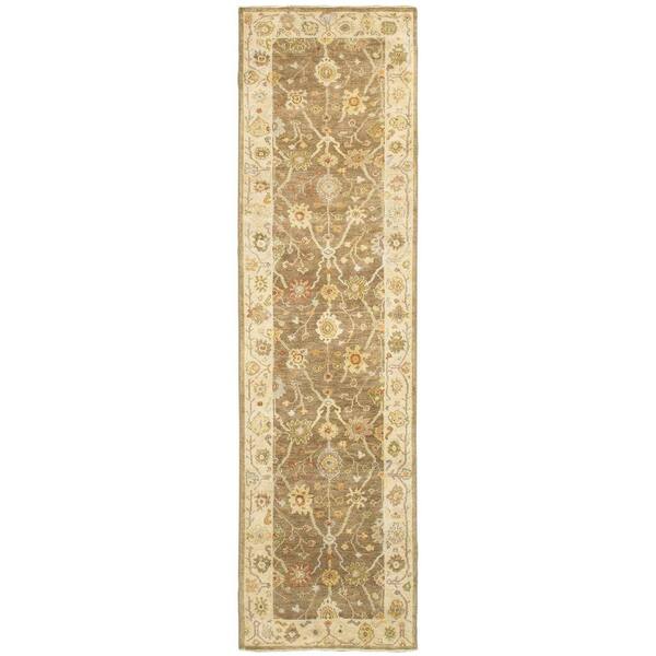 2 X 10 Beige Oriental Washable Area Rug Runner Rug