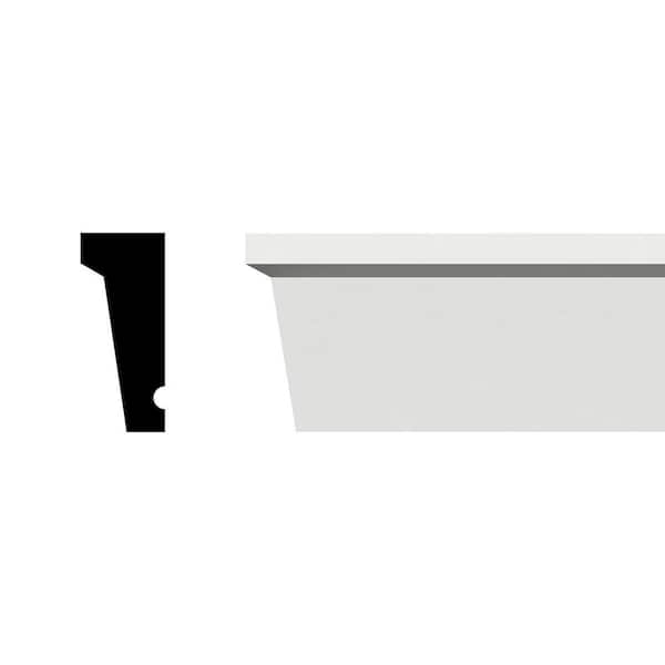 1-5/8 in. x 5/8 in. x 96 in. Drip Cap Moulding, PVC