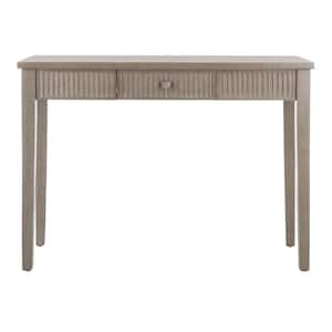 Beale 44 in. 1-Drawer Gray Console Table