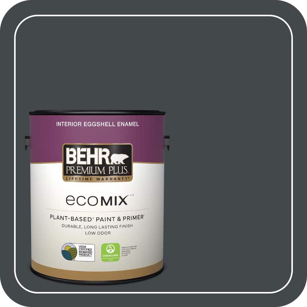 1 gal. #PPU24-23 Little Black Dress Eggshell Enamel EcoMix Plant-Based Interior Paint & Primer price history on PriceWatchPro