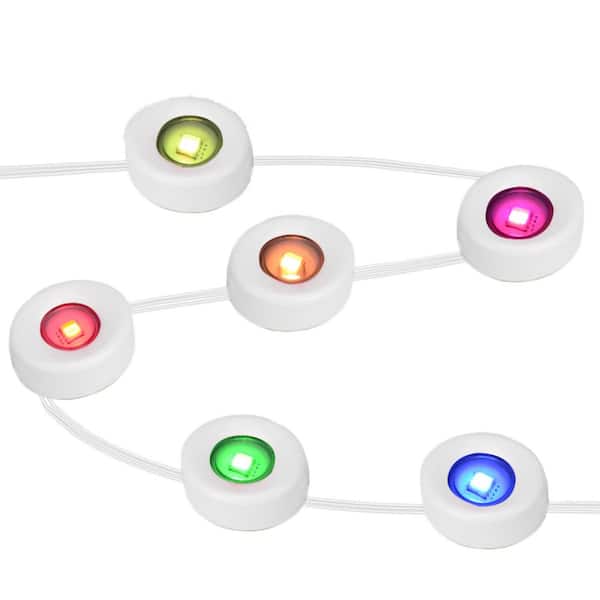 RGBICW Color Changing 108-Light 150 ft. Outdoor Plug-in Smart Integrated LED Novelty String-Light for House (IP65)