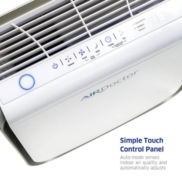 AIRDOCTOR AD2000 4-in-1 Air Purifier for Small & Medium Rooms with