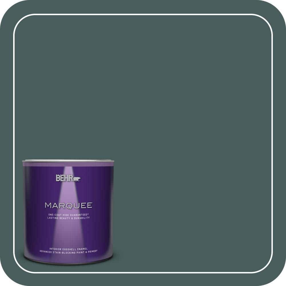 1 qt. #490F-7 Jungle Green Eggshell Enamel Interior Paint & Primer price history on PriceWatchPro