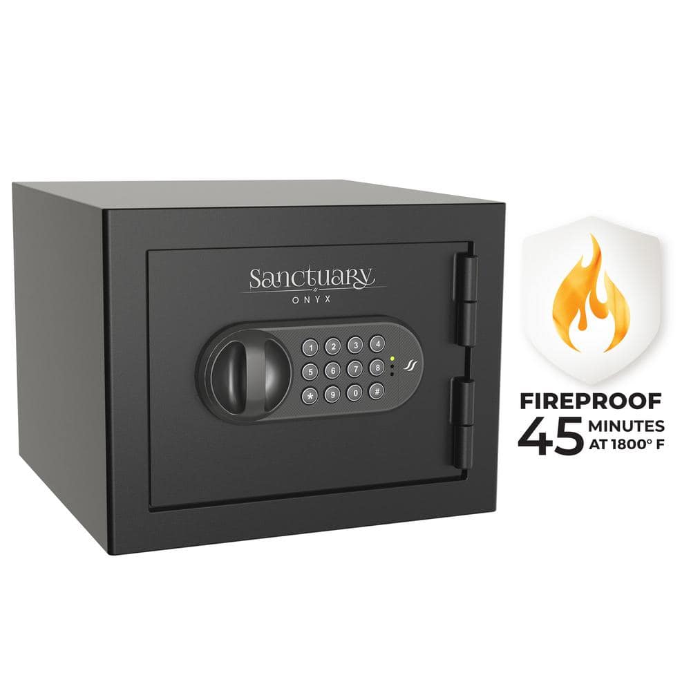 Onyx 0.5 cu. ft. Fireproof Home and Office Safe with Electronic Lock, Matte
