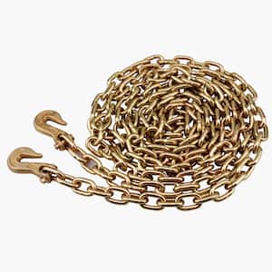 3/8 in. x 20 ft. Grade 70 Trucker's Chain with Grab Hooks