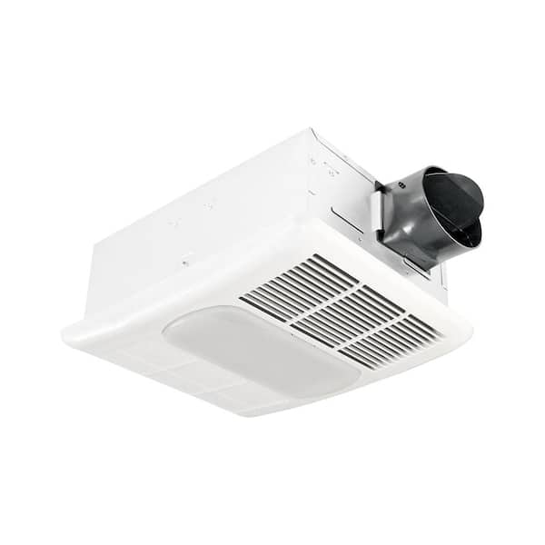 Delta Breez Radiance Series 80 CFM Ceiling Bathroom Exhaust Fan with Light and Heater