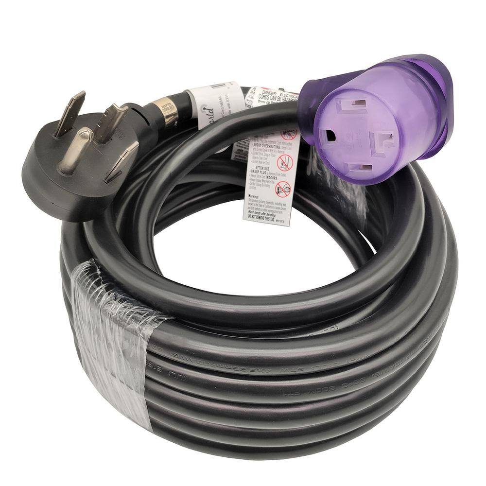 25 ft. 10/4 STW 30 Amp 4-prong Dryer Heavy-Duty NEMA 14-30 Extension Cord price history on PriceWatchPro