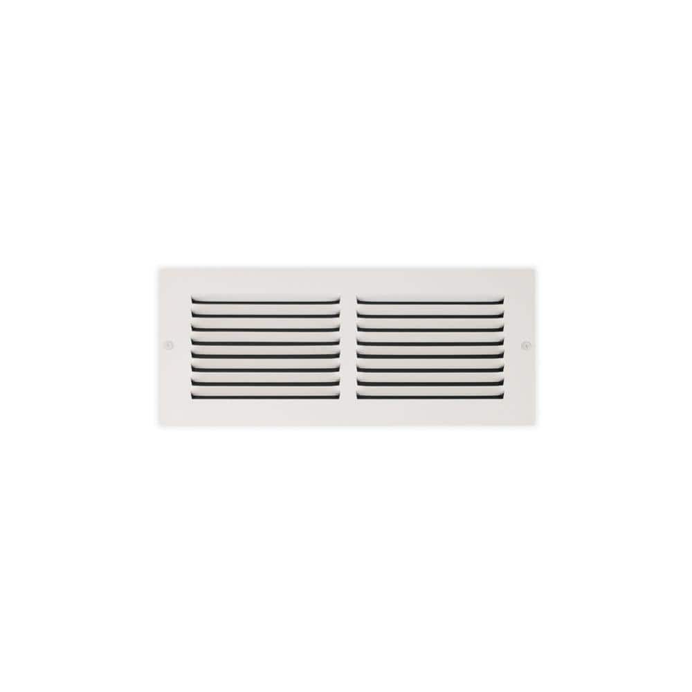 12 in. x 4 in. Steel Return Air Grille in White price history on PriceWatchPro